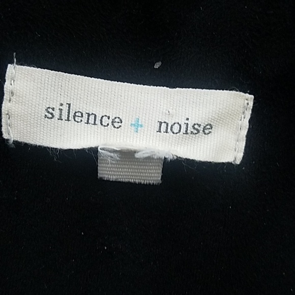 Silence and Noise moto faux suede dyi  jac… - Picture 6 of 8